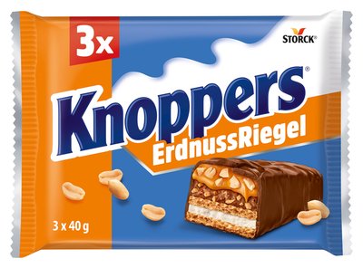 Bild von Storck Knoppers ErdnussRiegel 3er