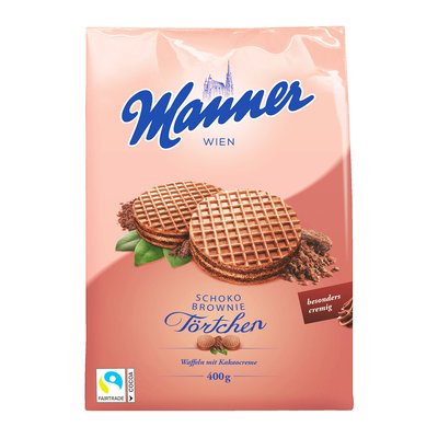 Bild von Manner Törtchen Schoko Brownie