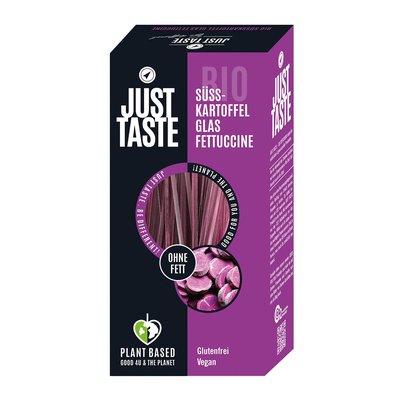 Bild von Just Taste Lila Süsskartoffel Fettucine
