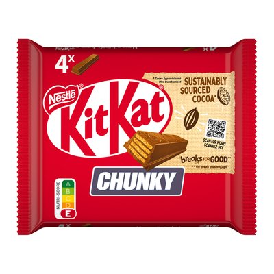 Bild von Kitkat Chunky Classic Schokoriegel 4er Multipack
