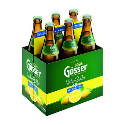Bild von Gösser Naturradler Alkoholfrei 6x0,5