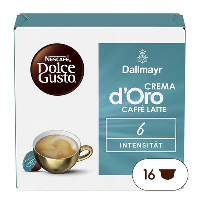 Bild von Nescafé Dolce Gusto Dallmayr Crema d'Oro Caffé Latte