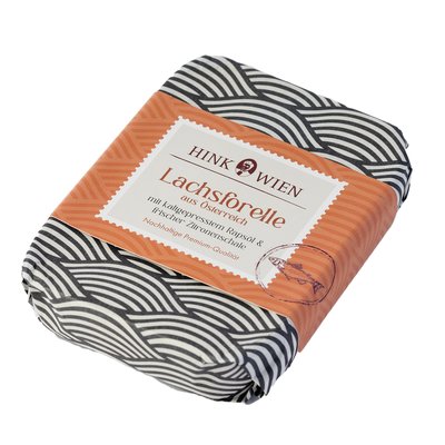 Bild von Hink Wien Lachsforelle in Rapsöl mit Zitronenschale