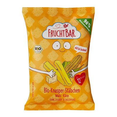Bild von Fruchtbar Knusper Stäbchen Mais Käse