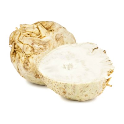 Bild von Knollensellerie geschnitten