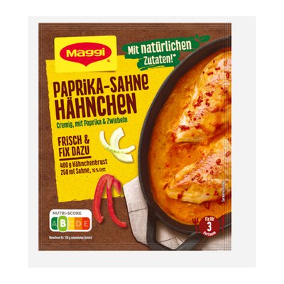 Bild von MAGGI Fix Paprika Sahne Hähnchen