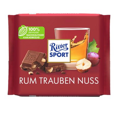 Bild von Ritter Sport Rum Trauben Nuss