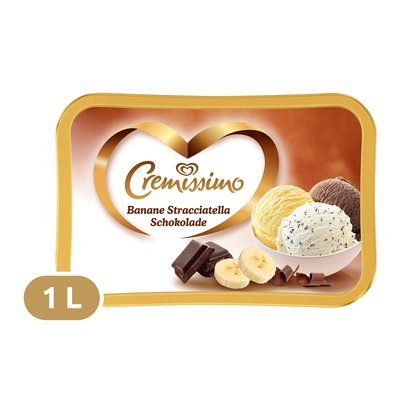 Bild von Eskimo Cremissimo Banane, Stracciatella & Schokolade