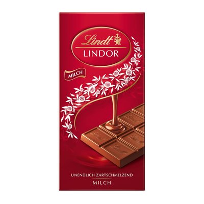 Bild von Lindt Lindor Milch Tafel