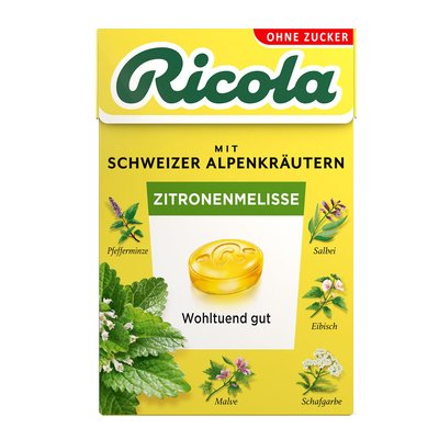 Bild von Ricola Zitronenmelisse zuckerfrei