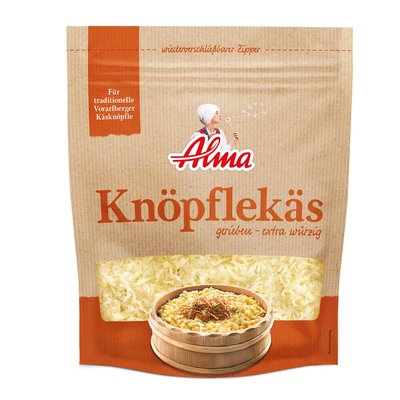 Bild von Alma Knöpflekäse gerieben