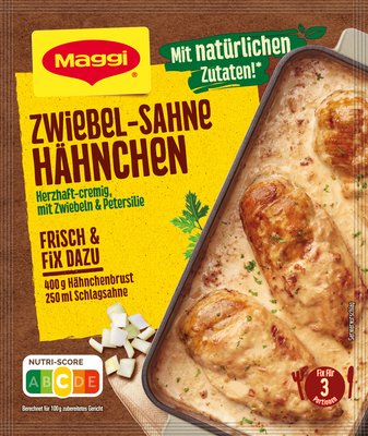 Bild von MAGGI Fix für Zwiebel-Hühnerschnitzel
