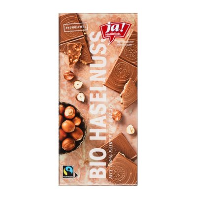 Bild von Ja! Natürlich Haselnussschokolade