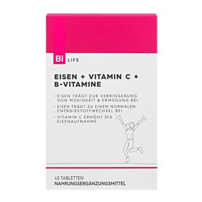 Bild von BI LIFE Eisen + Vitamin C + B-Vitamine Kapseln