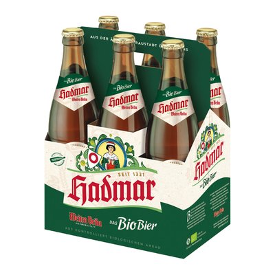 Bild von Hadmar Bio Bier 6x0,5l