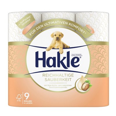 Bild von Hakle Toilettenpapier Reichhaltige Sauberkeit