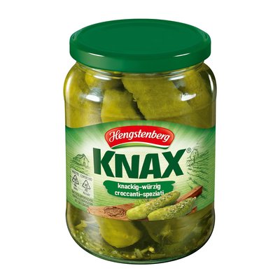 Bild von Hengstenberg Knax Gewürzgurken
