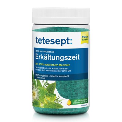 Bild von Tetesept Erkältungszeit Badesalz