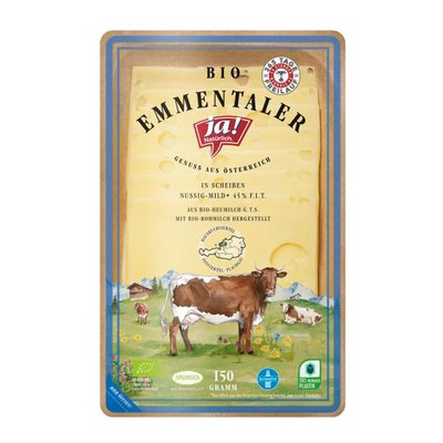 Bild von Ja! Natürlich Emmentaler Scheiben
