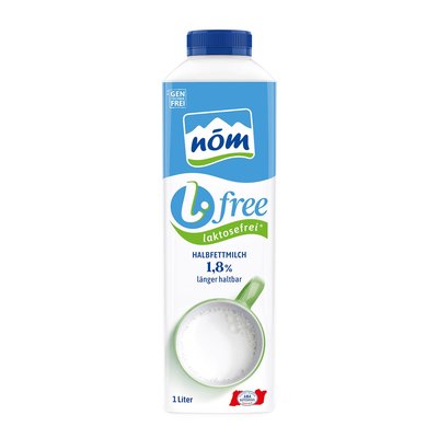 Bild von nöm l.free Halbfettmilch 1.8%