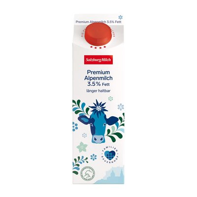 Bild von SalzburgMilch Premium Alpenmilch länger haltbar 3,5%