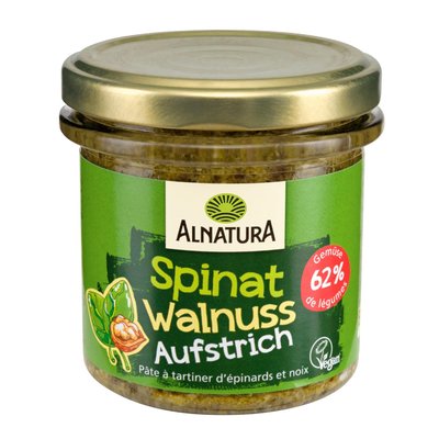 Bild von Alnatura Spinat Walnuss Aufstrich