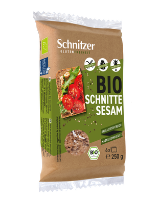 Bild von Schnitzer Sesam Schnitten Glutenfrei