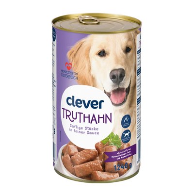Bild von Clever Hund Truthahn in Sauce