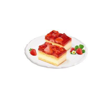 Bild von Erdbeer-Joghurtschnitte 2er