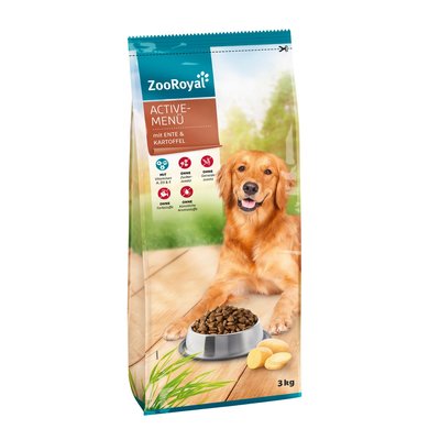 Bild von ZooRoyal Active-Menü mit Ente & Kartoffel