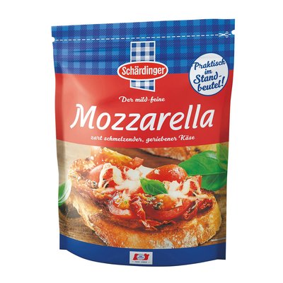 Bild von Schärdinger Mozzarella gerieben
