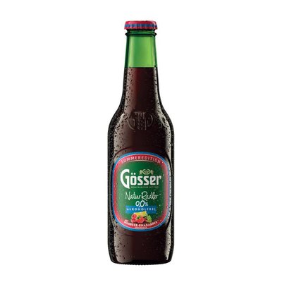 Bild von Gösser Naturradler Himbeere-Rhabarber Alkoholfrei