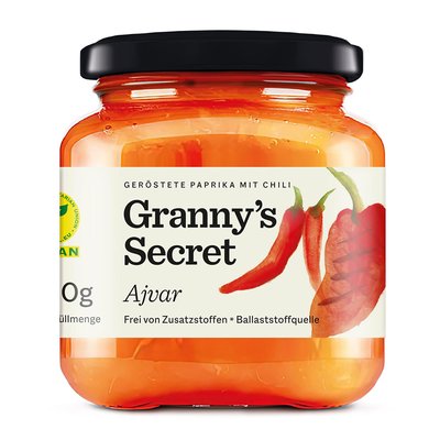 Bild von Granny's Secret Ajvar scharf