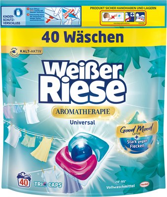 Bild von Weißer Riese Trio Caps Lotus