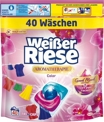Bild von Weißer Riese Trio Caps Orchidee