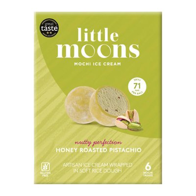 Bild von Little Moons Eis Mochi Honig Pistazie