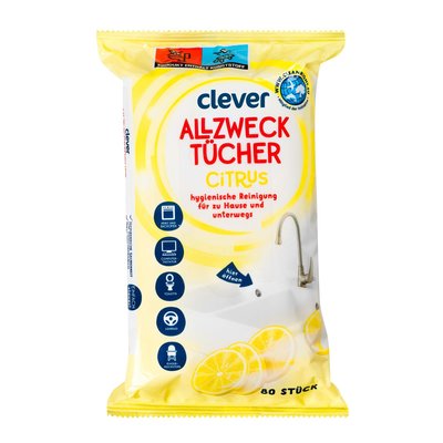 Bild von Clever Allzwecktücher Citrus