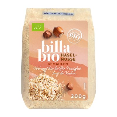 Bild von BILLA Bio Haselnüsse gerieben