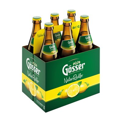 Bild von Gösser Naturradler 6x0,5l