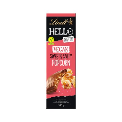 Bild von Lindt Hello Sweet'n Salty Popcorn Vegan