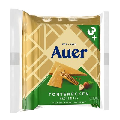 Bild von Auer Tortenecken Haselnuss 3er