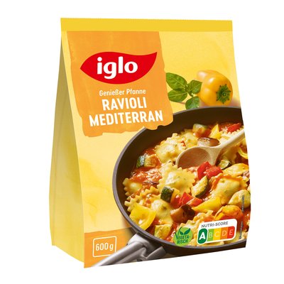 Bild von Iglo Genießer Pfanne  Ravioli Mediterran