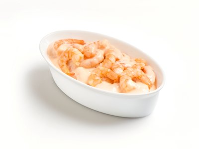 Bild von Garnelen in Cocktailsauce