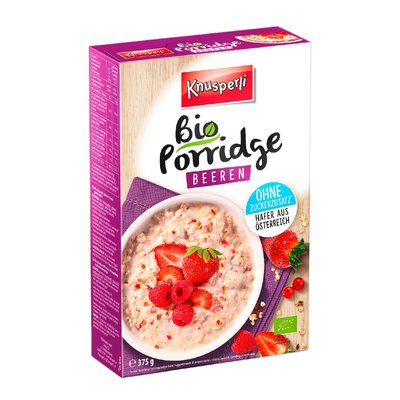 Bild von Knusperli Bio Porridge Beeren