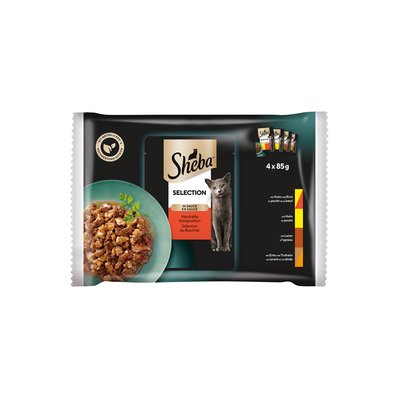 Bild von Sheba Selection in Sauce Herzhafte Komposition 4-Pack