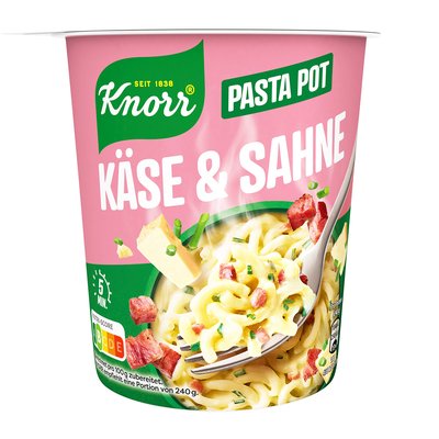 Bild von Knorr Pasta Snack Käse Sahne Sauce
