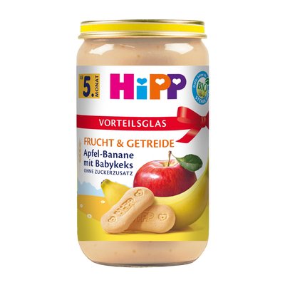 Bild von Hipp Apfel-Banane mit Babykeks