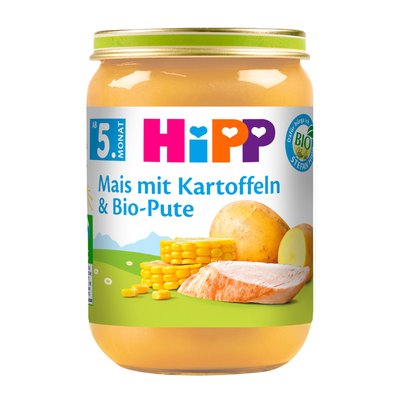 Bild von Hipp Mais mit Kartoffeln & Bio-Pute
