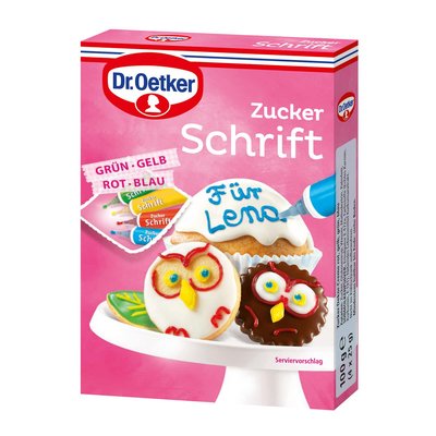 Bild von Dr. Oetker Zuckerschrift