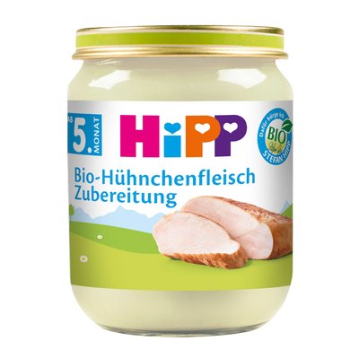 Bild von Hipp Bio Hühnchenfleisch Zubereitung